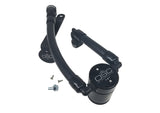 J&L 07-14 Ford Mustang GT500 Driver Side Oil Separator 3.0 - Black Anodized 3012D-B
