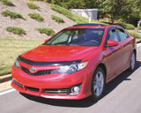 AVS 18-19 Toyota Camry Aeroskin Low Profile Acrylic Hood Shield - Smoke 320070