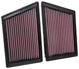 K&N 19 Porsche 911 3.0L H6 F/I Drop In Replacement Air Filter 33-3153