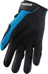 THOR Youth Sector Gloves - Blue/Black - Medium 3332-1519