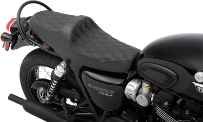 Z1R Predator III Seat - Black - Vinyl - Double Diamond 0810-2211