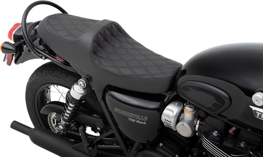 Z1R Predator III Seat - Black - Vinyl - Double Diamond 0810-2211