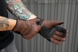 BILTWELL Belden Gloves - Chocolate/Black - XS 1505-0201-301