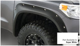 Bushwacker 16-18 Toyota Tundra Fleetside Pocket Style Flares 4pc 66.7/78.7/97.6in Bed - Super White 30918-13