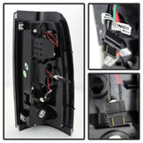 Spyder Chevy Silverado 1500 03-06 (Not Fit Stepside)LED Tail Lights Blk Smke ALT-YD-CS03-LED-BSM 5078025