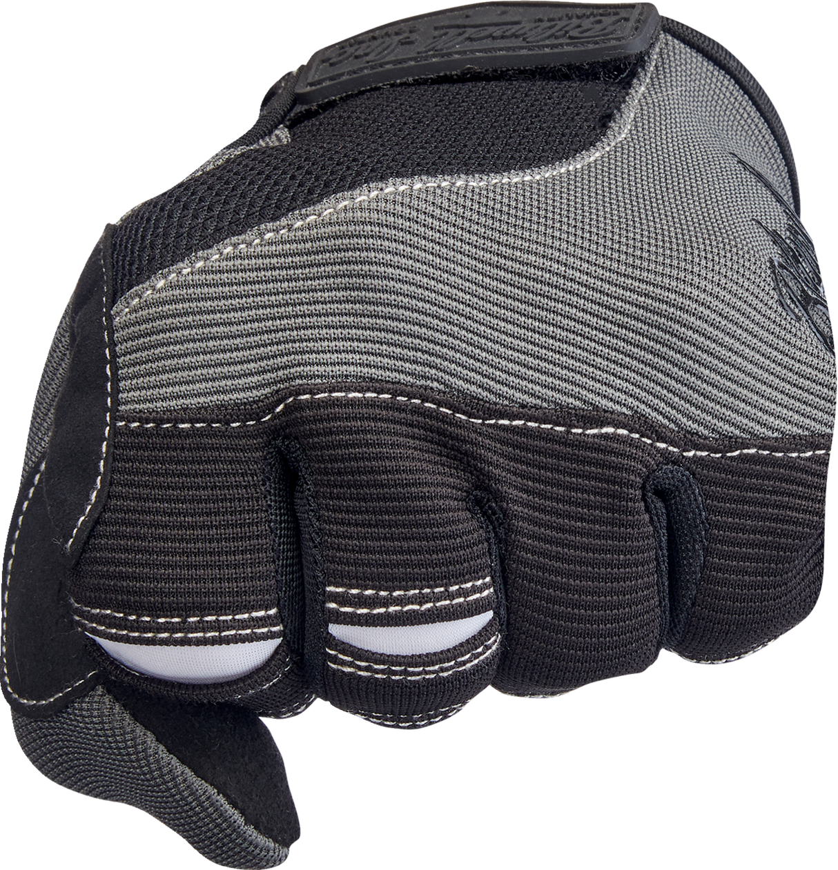 BILTWELL Moto Gloves - Gray/Black - Large 1501-1101-004