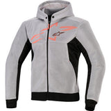 ALPINESTARS Chrome Super Airflow Hoodie - Black/Mid Gray/Red Fluo - XL 4200226-1196-XL
