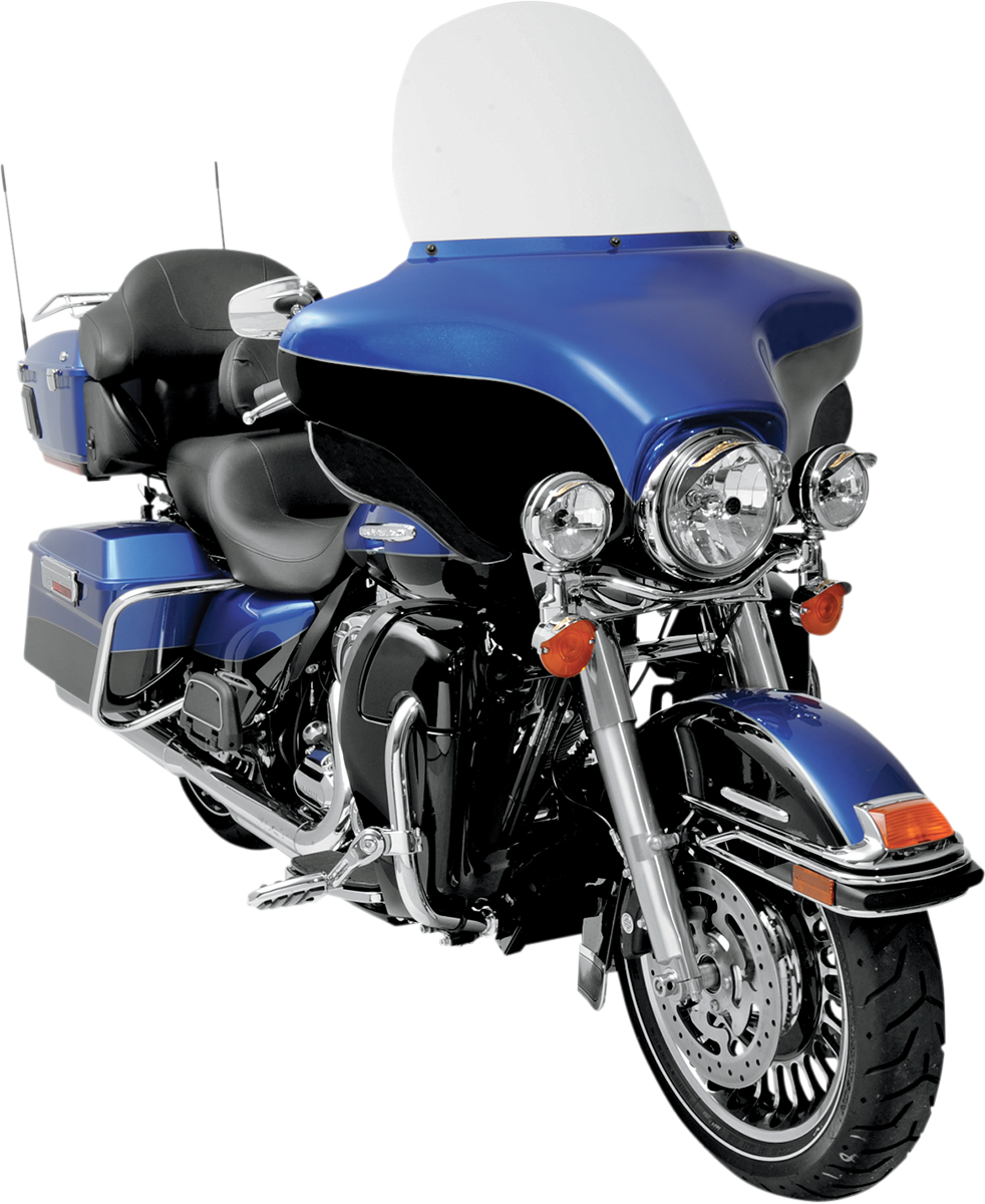 MEMPHIS SHADES Windshield - 15" - Clear - FLHT '96-'13 MEP8130