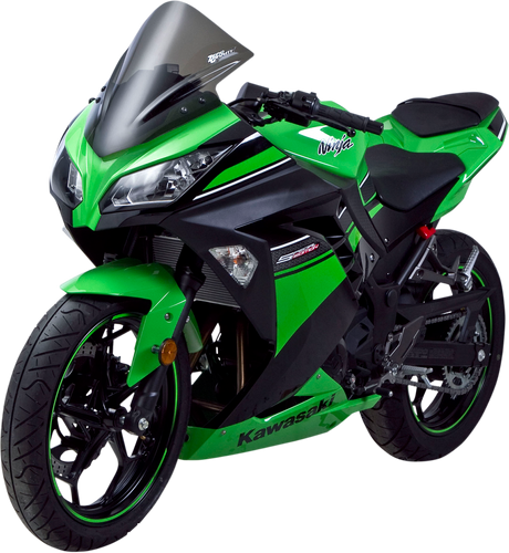 Zero Gravity Corsa Windscreen - Smoke - Ninja 300 24-282-02