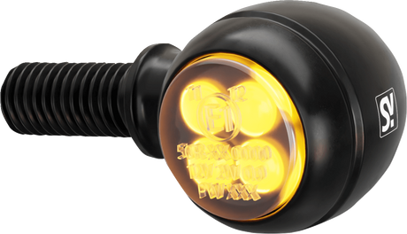 HIGHSIDER Run/Turn/Brake Signal - Amber/Red - Black 254-296