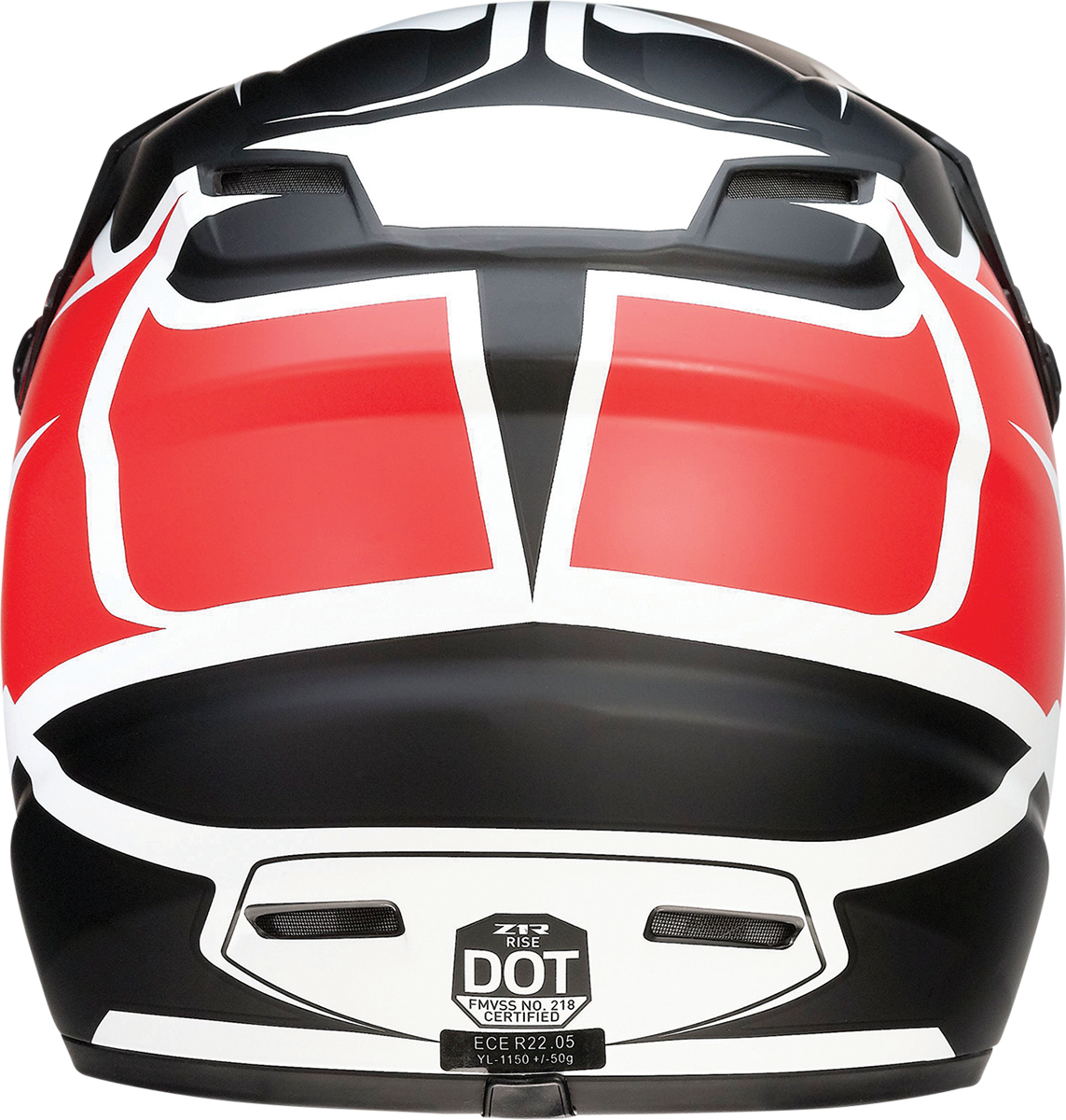 Z1R Youth Rise Helmet - Flame - Red - Small 0111-1445