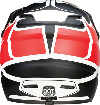 Z1R Youth Rise Helmet - Flame - Red - Small 0111-1445