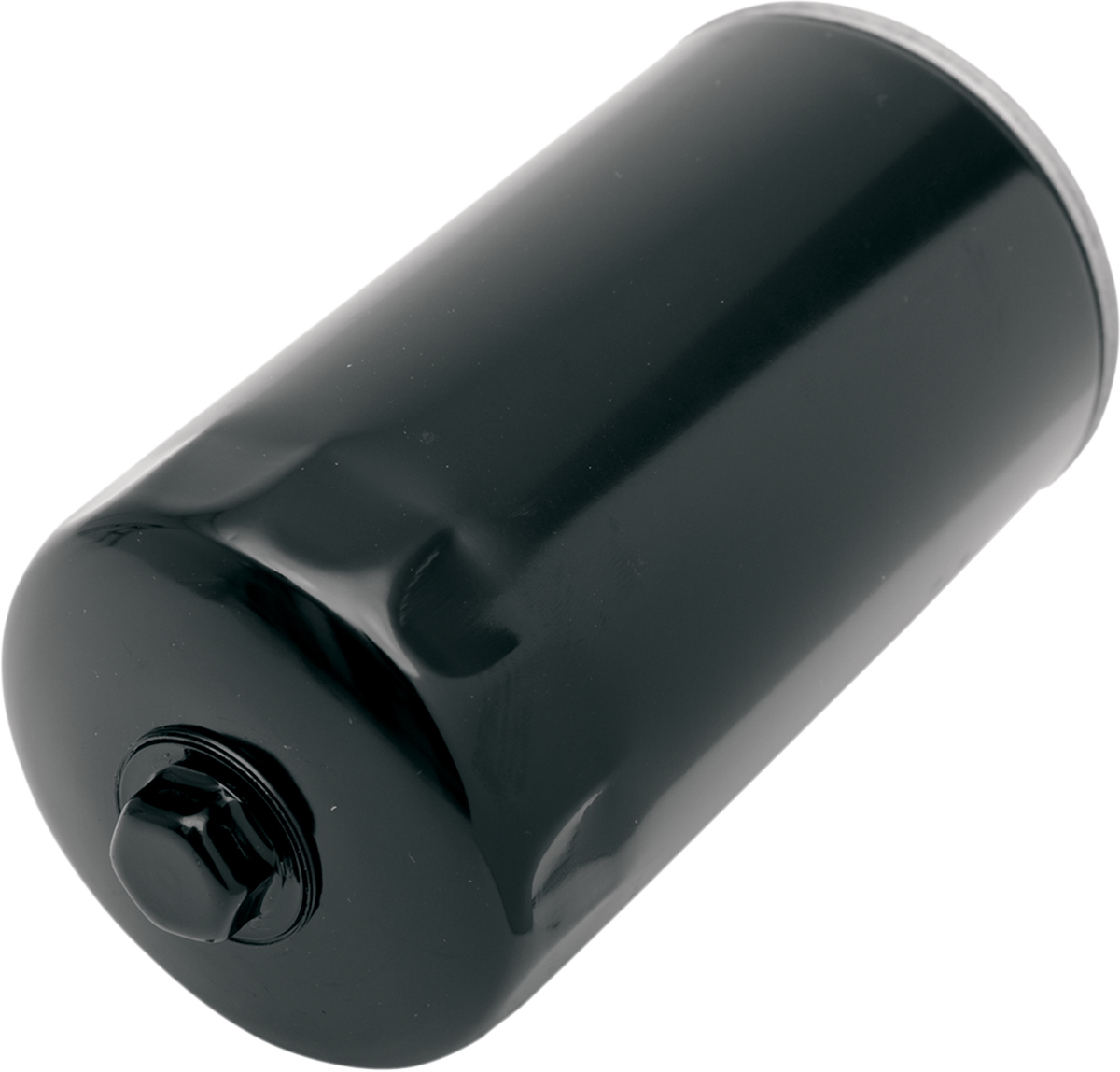 DRAG SPECIALTIES Filtro de aceite con tuerca - Negro 14-0018BK-BX41 