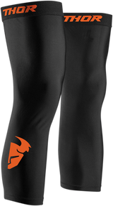 THOR Comp Knee Sleeves - Black/Red Orange - 2XL/3XL 2704-0457