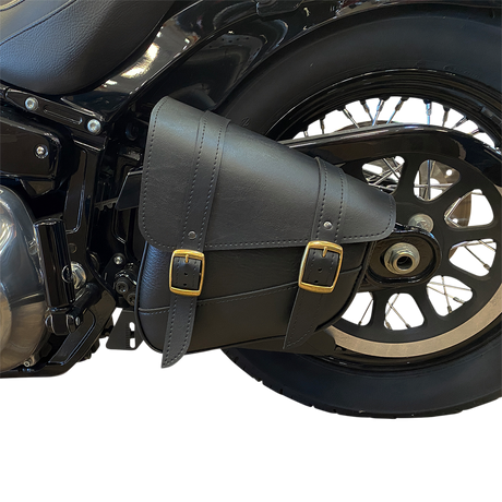 WILLIE & MAX LUGGAGE Softail Swing Arm Bag - Black 59776-08