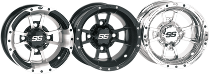 ITP SS Alloy SS112 Sport Wheel - Front - Machined - 10x5 - 4/144 - 3+2 1028334404B
