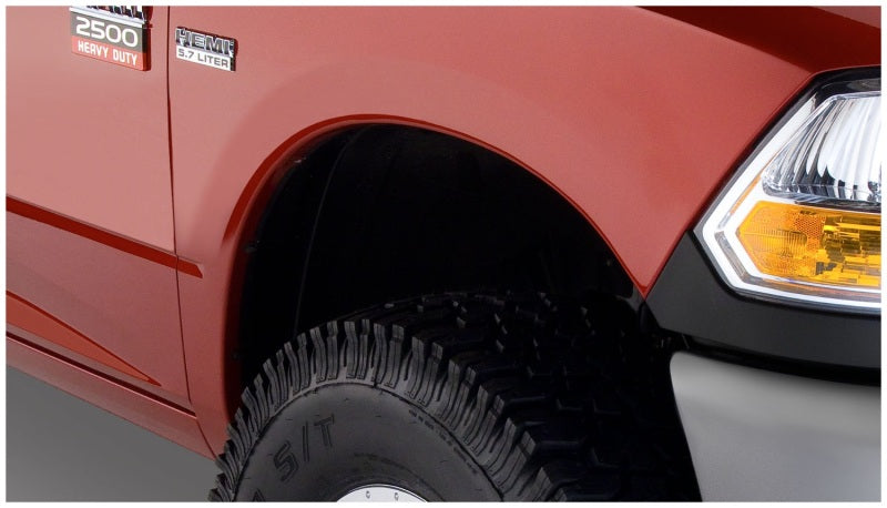 Bushwacker 10-18 Dodge Ram 2500 Fleetside Extend-A-Fender Style Flares 4pc 76.3/98.3in Bed - Black 50918-02