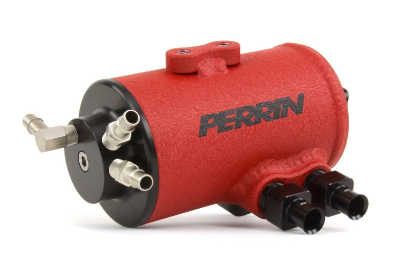 Perrin 22-23 Toyota GR86 / 13-16 Scion FR-S / 13-23 Subaru BRZ Air Oil Separator - Red PSP-ENG-612RD