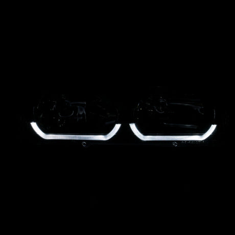 ANZO 2001-2011 Ford Ranger Crystal Headlight Chrome w/Corner Lights (OE Replacement) 111484