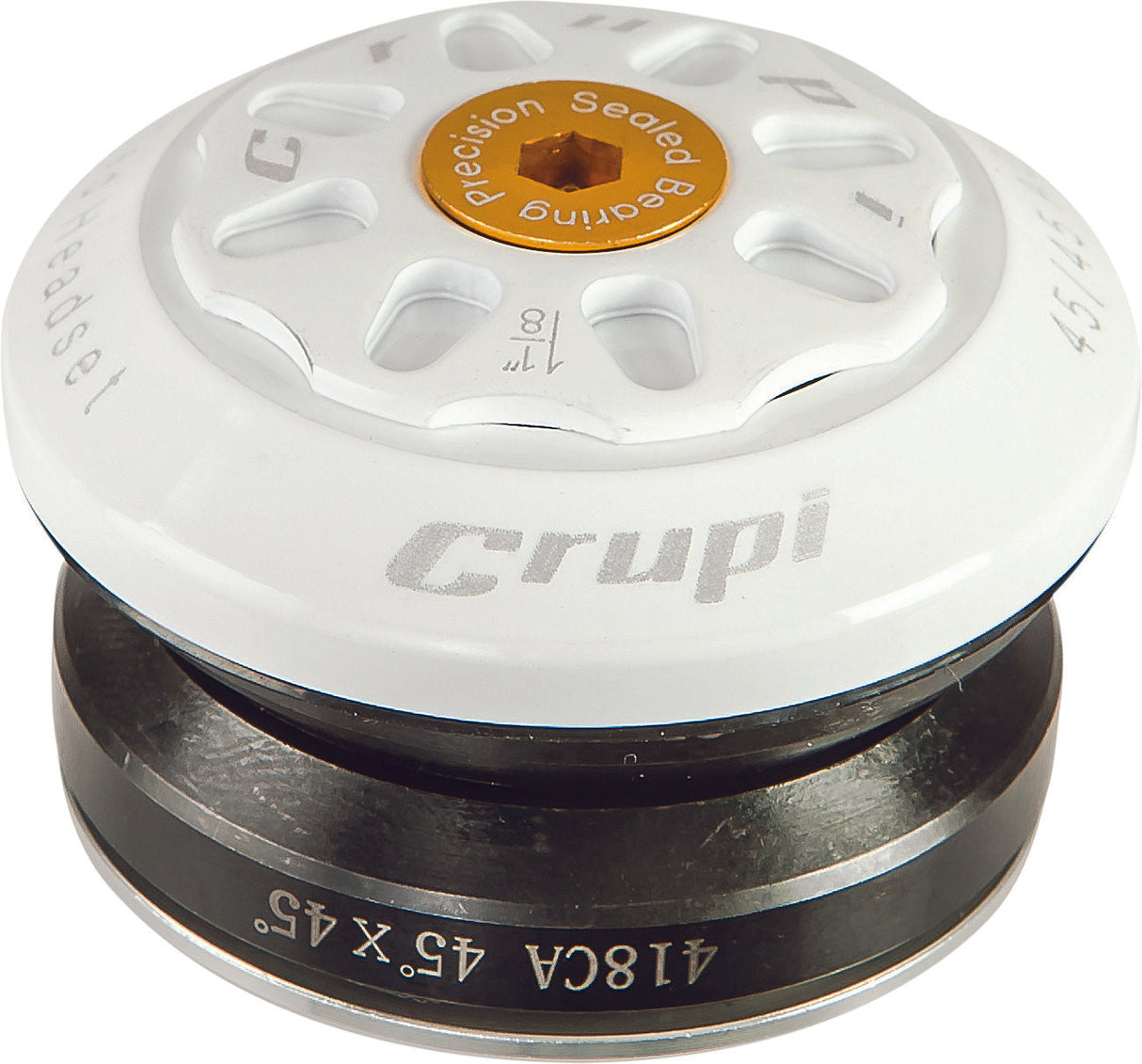 CRUPI Integrated Headset White 1-1/8" 45205