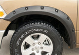 Lund 09-17 Dodge Ram 1500 RX-Rivet Style Textured Elite Series Fender Flares - Black (4 Pc.) RX204T