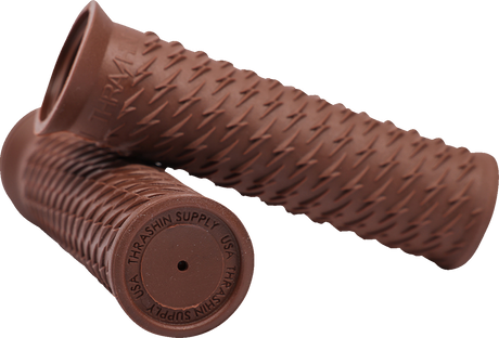 THRASHIN SUPPLY CO. Grips - Bolt - Brown TSC-2708-5