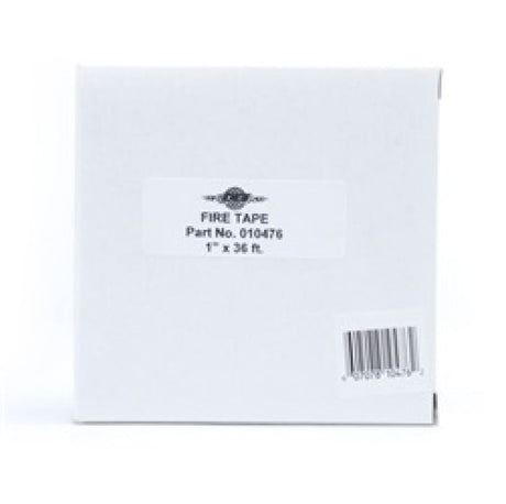 DEI Fire Tape 1in x 36ft Roll - Self Vulcanizing Tape - Black 10476