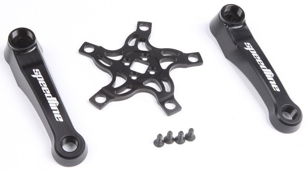 SPEEDLINE Lite Alloy Crank 115mm Black SL-115-BLK