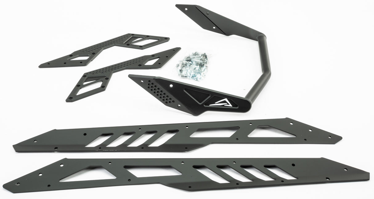 PRO ARMOR Bumper Rear S-D Gen 4 Amt 165 Track Flat Black SDRB465-AMT-FBK