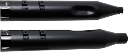 S&S CYCLE Mufflers - Black - Black Tracer S/B BLK W/BLK END CAPS 550-0670