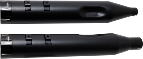 S&S CYCLE Mufflers - Black - Black Tracer S/B BLK W/BLK END CAPS 550-0670