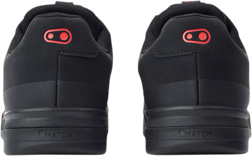 CRANKBROTHERS Mallet Lace Shoes - Black/Red - US 7 MAL01030A-7.0