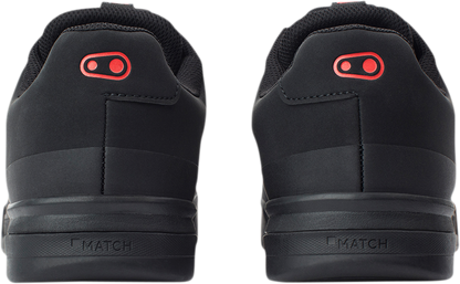 CRANKBROTHERS Mallet Lace Shoes - Black/Red - US 7 MAL01030A-7.0