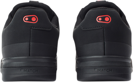 CRANKBROTHERS Mallet Lace Shoes - Black/Red - Size 9.5 MAL01030A-9.5