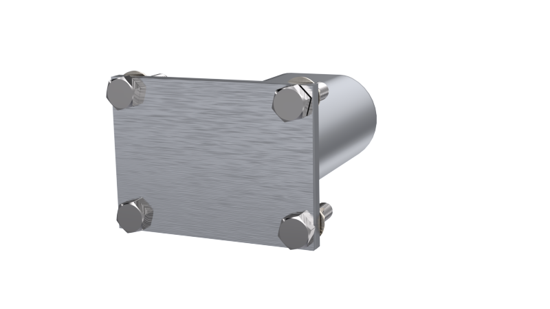 QTP 3in Weld-On QTEC Low Profile Conncetion Oval Tube Kit 10338