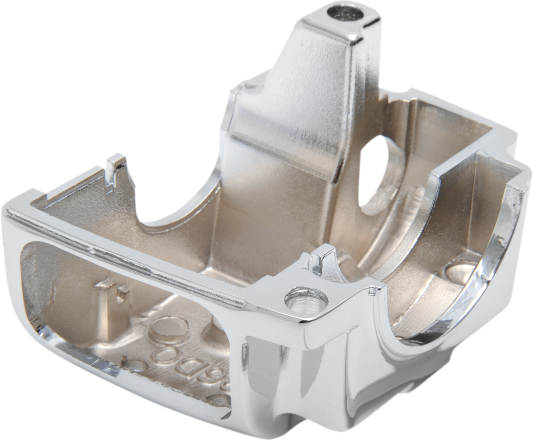 DRAG SPECIALTIES Carcasa del interruptor - Derecha - Inferior - Estándar - Cromo H07-0671B-RB