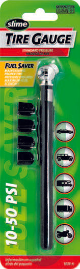 SLIME Tire Gauge 10-50 Psi 1023-AT