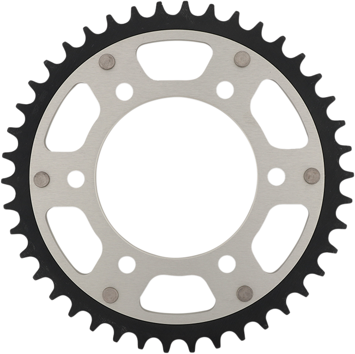 SUPERSPROX Stealth Rear Sprocket - 42 Tooth - Silver - Ducati RST-735-42-SLV