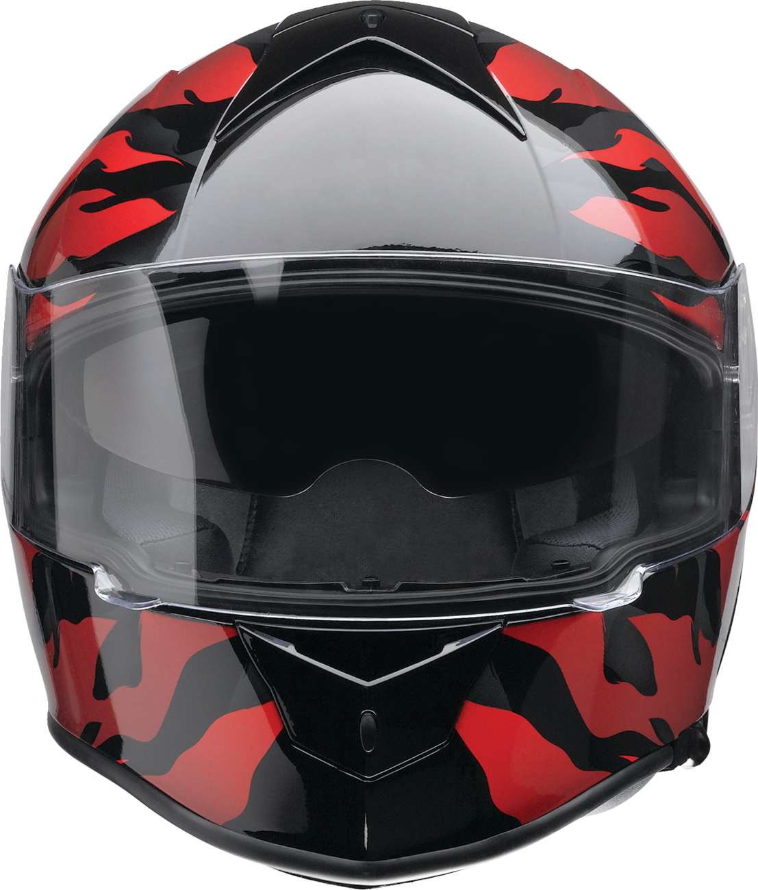 Z1R Warrant Helmet - Panthera - Black/Red - Medium 0101-15207