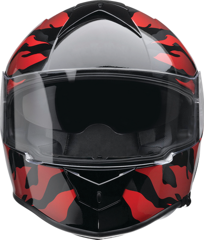 Z1R Warrant Helmet - Panthera - Black/Red - XS 0101-15205