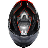 AGV K7 Helmet - Kyber - Matte Black/Red - Large 0101-17980