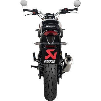 AKRAPOVIC Slip-On Line Muffler - Titanium - Speed/Scrambler 400 2024  S-T4SO1-HDT  1811-4726