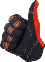 BILTWELL Moto Gloves - Orange/Black - XL 1501-0106-005