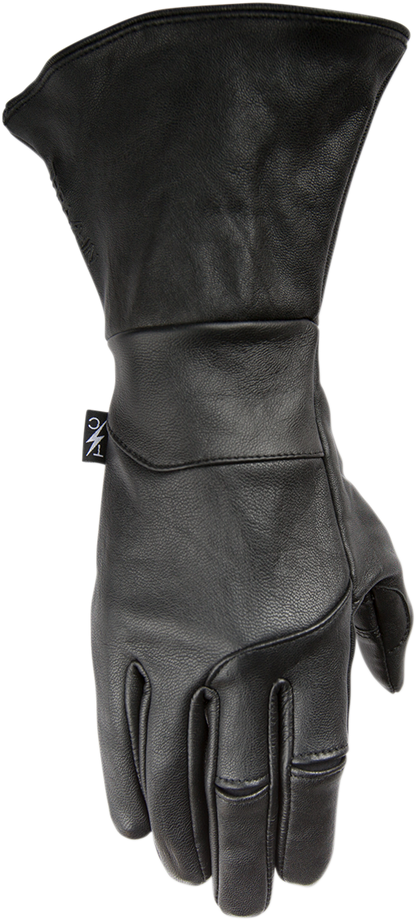 THRASHIN SUPPLY CO. Siege Insulated Gauntlet Gloves - Black - Large SGI-01-10