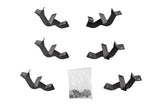 Deezee 15-23 Ford F-150/Super Duty Running Board Hex Side Step Bracket Kit DZ 66327