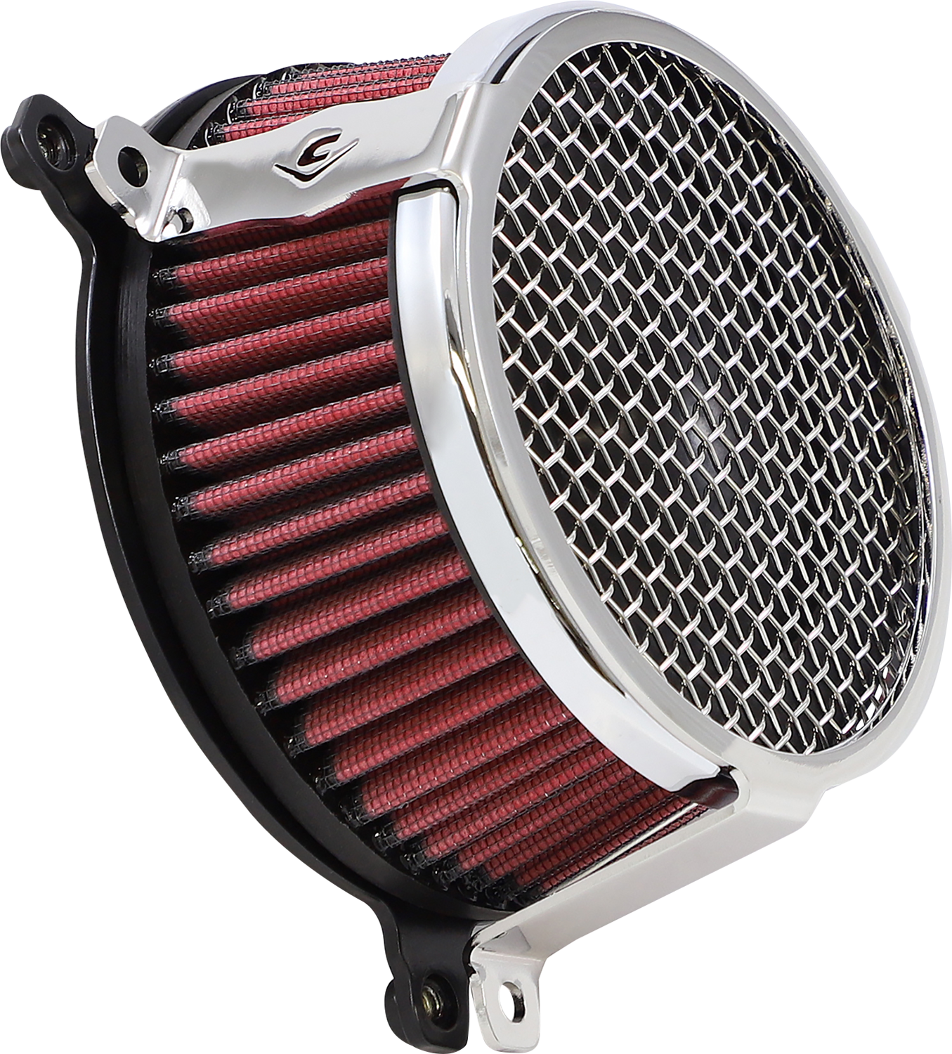 COBRA Air Filter - Plain - Chrome 606-0102-03-SB