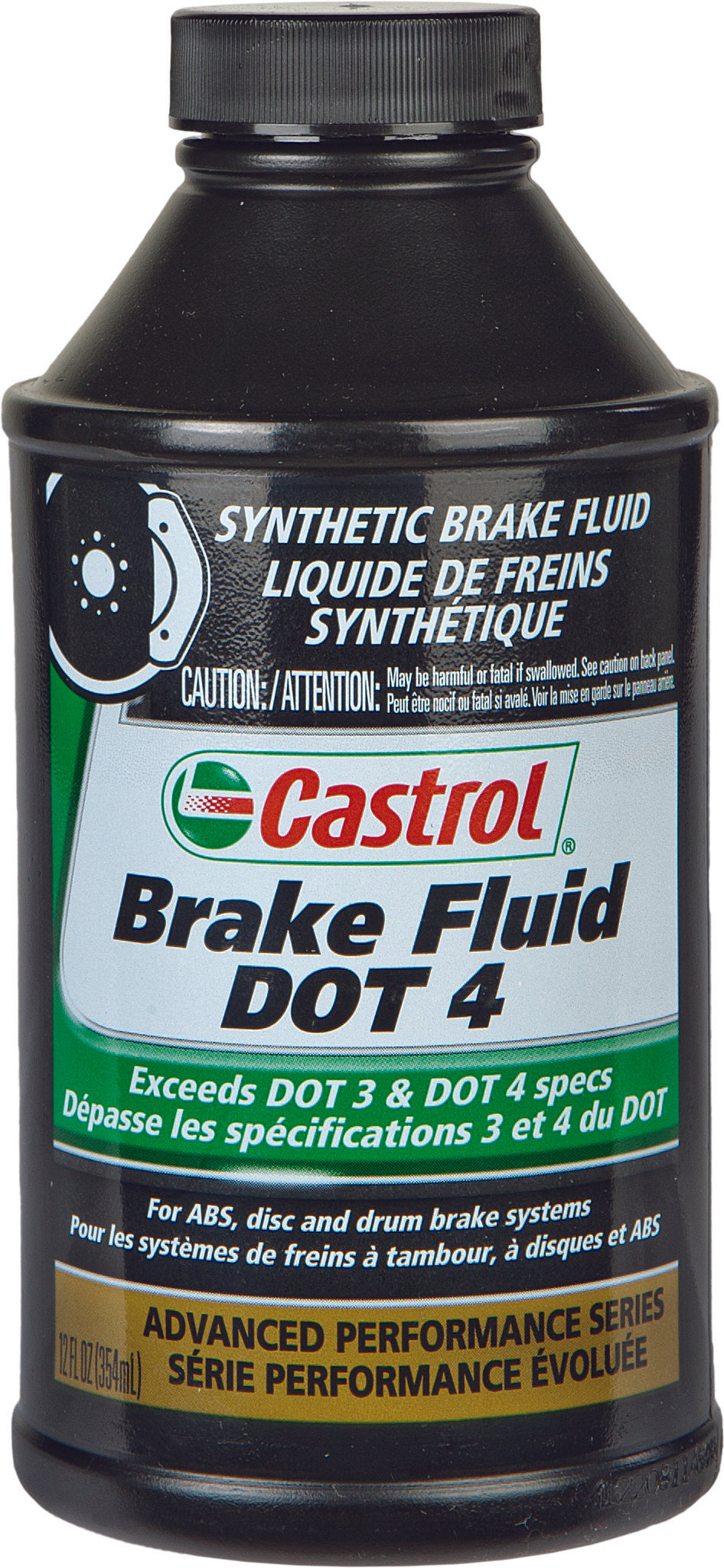 CASTROL Brake Fluid Dot 4 12oz 15171E