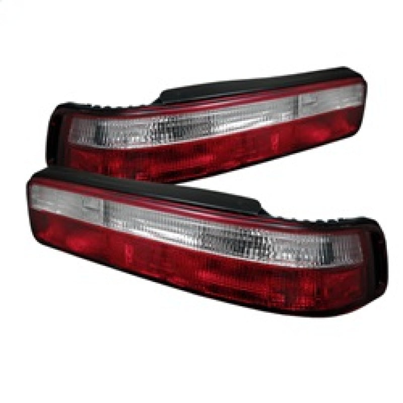 Spyder Acura Integra 90-93 2Dr Euro Style Tail Lights Red Clear ALT-YD-AI90-RC 5000187
