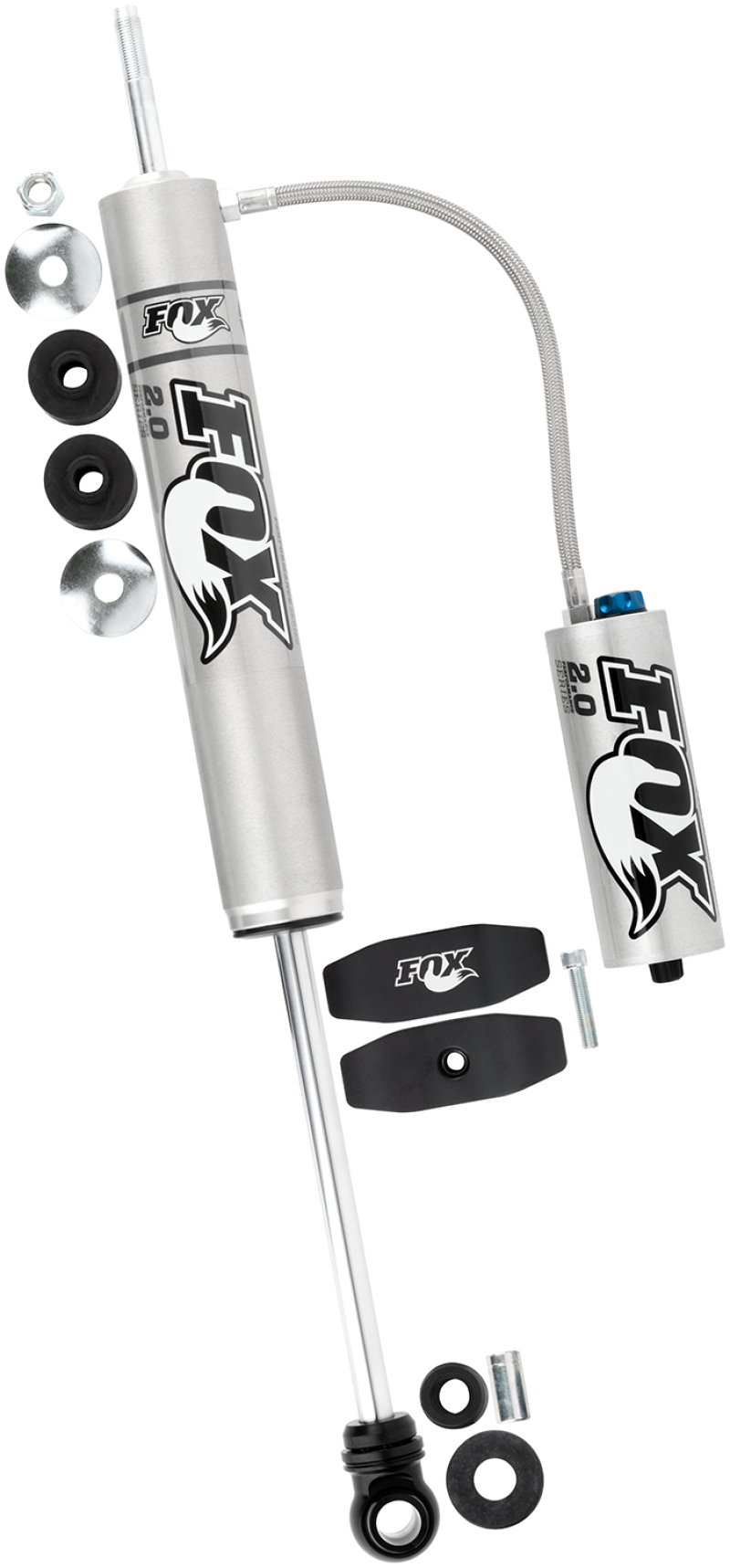 Fox 03+ 4Runner 2.0 Perf Series 9.1in. Smooth Body Remote Res. Rear Shock CD Adjuster / 0-1.5in Lift 985-26-117