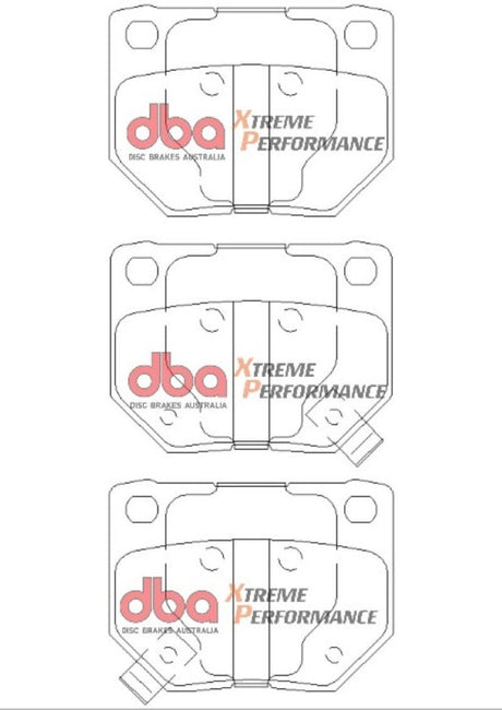 DBA 06-07 Subaru WRX XP650 Rear Brake Pads DB1220XP
